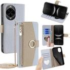 For Huawei nova 14 5G Crossbody Litchi Texture Leather Phone Case(Blue) - 1