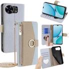 For Huawei Maimang 40 5G Crossbody Litchi Texture Leather Phone Case(Blue) - 1