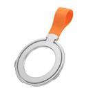 MagSafe Magnetic Pivot Stand Phone Ring Holder(Silver + Orange) - 1