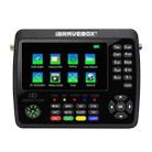 iBRAVEBOX V10 Finder Max+ 4.3 inch Display Digital Satellite Meter Signal Finder, Support DVB-S/S2/S2X AHD, Plug Type:US Plug(Black) - 1