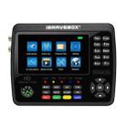 iBRAVEBOX V10 Finder Pro 4.3 inch Display Digital Satellite Meter Signal Finder, Support DVB-S/S2/S2X/T/T2/C, Plug Type:EU Plug(Black) - 1