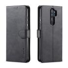 For Xiaomi Redmi 9 LC.IMEEKE Calf Texture Horizontal Flip Leather Case, with Holder & Card Slots & Wallet(Black) - 1