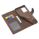For Samsung Galaxy Note 20 LC.IMEEKE Calf Texture Horizontal Flip Leather Case, with Holder & Card Slots & Wallet(Brown) - 4