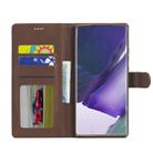 For Samsung Galaxy Note 20 LC.IMEEKE Calf Texture Horizontal Flip Leather Case, with Holder & Card Slots & Wallet(Black) - 4