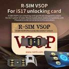 R-SIM VSOP Unlocking Card Sticker For iOS17 System Unlocking - 6