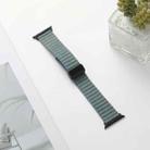 For Apple Watch Series 6 44mm Water Ripple Magnetic Folding Buckle Watch Band, Style: Bold Version(Denim Blue) - 2