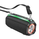 hoco HC23 Rick Outdoor Bluetooth 5.3 Speaker Support TF Card / FM / TWS(Black) - 1