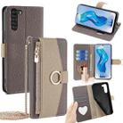 For ZTE nubia S 5G A403ZT Crossbody Litchi Texture Leather Phone Case(Grey) - 1