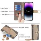 For Rakuten Big S Crossbody Litchi Texture Leather Phone Case(Grey) - 3