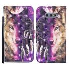 For Samsung Galaxy S10e Colored Drawing Pattern Horizontal Flip Leather Case with Holder & Card Slots & Wallet(Wind Chime Wolf) - 1