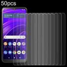 For BLU View Speed 5G 50pcs 0.26mm 9H 2.5D Tempered Glass Film - 1