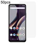 For BLU Bold K10 50pcs 0.26mm 9H 2.5D Tempered Glass Film - 1