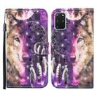 For Samsung Galaxy S20+ Colored Drawing Pattern Horizontal Flip Leather Case with Holder & Card Slots & Wallet(Wind Chime Wolf) - 1