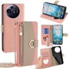 For TCL 50 NxtPaper 5G / 50 Pro NxtPaper 5G Crossbody Litchi Texture Leather Phone Case(Pink) - 1