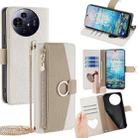 For TCL 50 NxtPaper 5G / 50 Pro NxtPaper 5G Crossbody Litchi Texture Leather Phone Case(White) - 1
