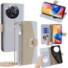 For TCL 60R 5G Crossbody Litchi Texture Leather Phone Case(Blue) - 1