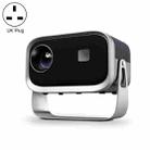 A003 150 Lumens 1280x720P 360 Degree Rotating LED Mini Android Projector, Specification:UK Plug - 1