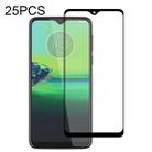 For Motorola Moto G9 Plus 25 PCS Full Glue Full Screen Tempered Glass Film - 1