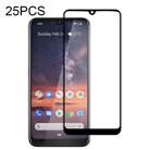 For Nokia 3.2 25 PCS Full Glue Full Screen Tempered Glass Film - 1