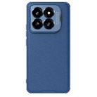 For Xiaomi 14 Pro NILLKIN Black Mirror Prop CD Texture Mirror Precise Hole Phone Case(Blue) - 1