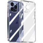 For iPhone 15 Pro Integrated Ultra-thin Crystal Glass Phone Case(Transparent) - 1