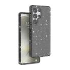 For Samsung Galaxy S25 Ultra 5G Shockproof Terminator Glitter Powder Phone Case(Black) - 3