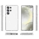 For Samsung Galaxy S25 Ultra 5G Shockproof Terminator Glitter Powder Phone Case(White) - 2
