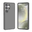 For Samsung Galaxy S25 Ultra 5G Shockproof Terminator Glitter Powder Phone Case(Transparent Black) - 1