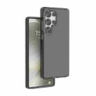 For Samsung Galaxy S25 Ultra 5G Shockproof Terminator Glitter Powder Phone Case(Transparent Black) - 3