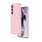 For Samsung Galaxy S25+ 5G Shockproof Terminator Glitter Powder Phone Case(Pink) - 3