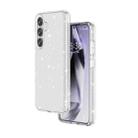 For Samsung Galaxy S25+ 5G Shockproof Terminator Glitter Powder Phone Case(White) - 3