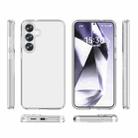 For Samsung Galaxy S25+ 5G Shockproof Terminator Glitter Powder Phone Case(Transparent) - 2