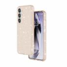 For Samsung Galaxy S25 5G Shockproof Terminator Glitter Powder Phone Case(Gold) - 3