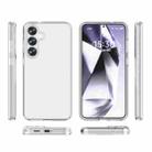 For Samsung Galaxy S25 5G Shockproof Terminator Glitter Powder Phone Case(Transparent) - 2