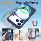 For iPhone 17 Pro Max Liquid Silicone MagSafe Magnetic Phone Case with Ring Holder(Carbon Black) - 3
