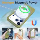 For iPhone 17 Pro Max Liquid Silicone MagSafe Magnetic Phone Case with Ring Holder(Willow Green) - 3