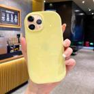 For iPhone 11 Pro Glossy Soap Shape TPU Phone Case(Yellow) - 1