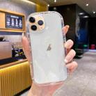 For iPhone 11 Pro Glossy Soap Shape TPU Phone Case(Transparent) - 1