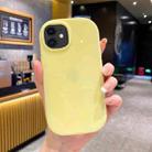 For iPhone 12 Glossy Soap Shape TPU Phone Case(Yellow) - 1