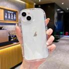 For iPhone 13 Glossy Soap Shape TPU Phone Case(Transparent) - 1