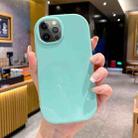 For iPhone 13 Pro Max Glossy Soap Shape TPU Phone Case(Green) - 1