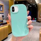 For iPhone XS / X Glossy Soap Shape TPU Phone Case(Green) - 1