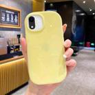 For iPhone XR Glossy Soap Shape TPU Phone Case(Yellow) - 1