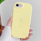 For iPhone SE 2022 / SE 2020 Frosted Soap Shape TPU Phone Case(Yellow) - 1