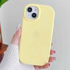 For iPhone 15 Frosted Soap Shape TPU Phone Case(Yellow) - 1