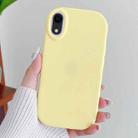 For iPhone XR Frosted Soap Shape TPU Phone Case(Yellow) - 1