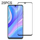 For Huawei P Smart S 25 PCS Full Glue Full Screen Tempered Glass Film - 1