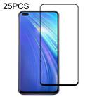 For OPPO Realme X50T 25 PCS Full Glue Full Screen Tempered Glass Film - 1