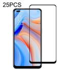 For OPPO Reno4 25 PCS Full Glue Full Screen Tempered Glass Film - 1