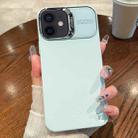 For iPhone 11 Skin Feel PC Liquid Silicone Phone Case(Sierra Blue) - 1